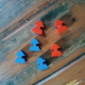 Battlefield of the Napoleonic Wars - Leader pawns (upgrade for owners of the 1st print run)